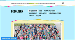 Desktop Screenshot of bsdebolderik.nl